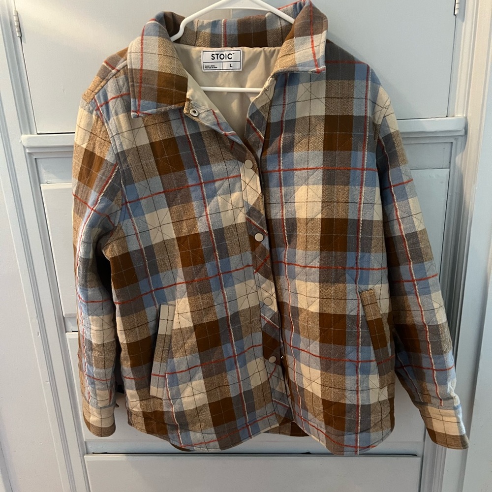 Stoic quilted flannel